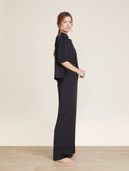 Washed Satin Cropped Dream Shirt