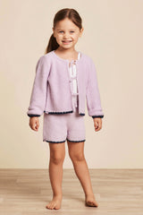 CozyChic Lite® Toddler Scalloped Cardigan