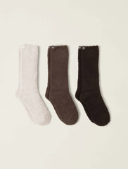 CozyChic® 3 Pair Sock Set