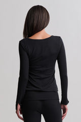 Ultra Soft Rib Long Sleeve Tee