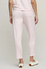 Brushed Fleece Seamed Ankle Pant