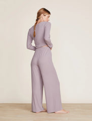 Malibu Collection® Ultra-Soft Rib Wide Leg Pant