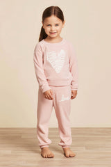 CozyChic Ultra Lite® Toddler Stitched Heart Pullover
