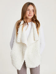 CozyChic® Youth Loop Fringe Cascading Vest