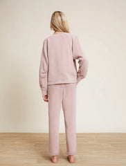 Malibu Collection® Youth Brushed Terry Rolled Hem Pant