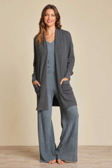 Luxeblend Waffle Knit Cardigan