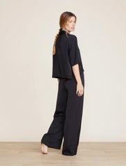 Washed Satin Cropped Dream Shirt